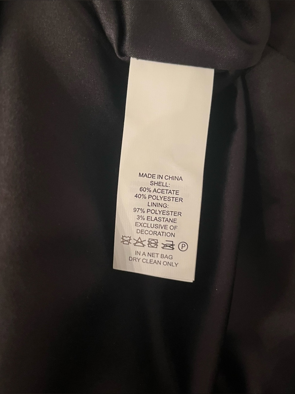 NWT Kate Spade MADISON AVENUE Collection Black Angie Skirt Size 6 LUXE - Picture 5 of 5